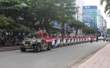 Tổ Chức Roadshow Xe Máy Vĩnh Long