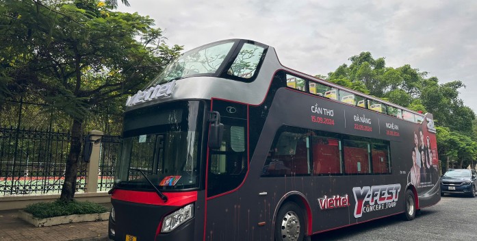 Tổ Chức Roadshow Xe Bus 2 Tầng Cần Thơ 